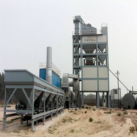 Sap120 Asphalt Batch Mix Plant