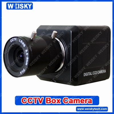 Sc 66 Min Cctv Box Camera 1 4 Sharp Ccd 3 5 8mm Manual Zoom