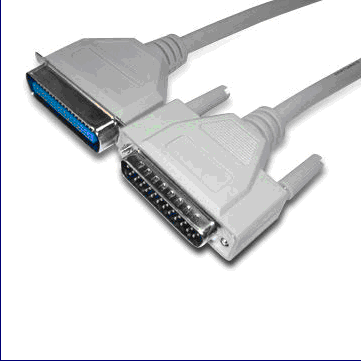 Scsi Cable Assembly In Latch Or Screw Type