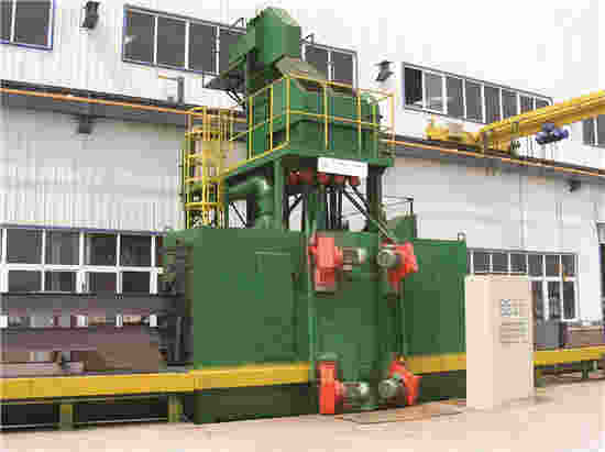 Sections Shot Blasting Machine