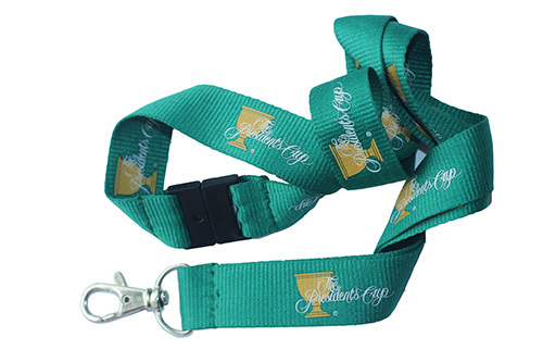 Security Clip Silk Screen Printing Logo Lanyard