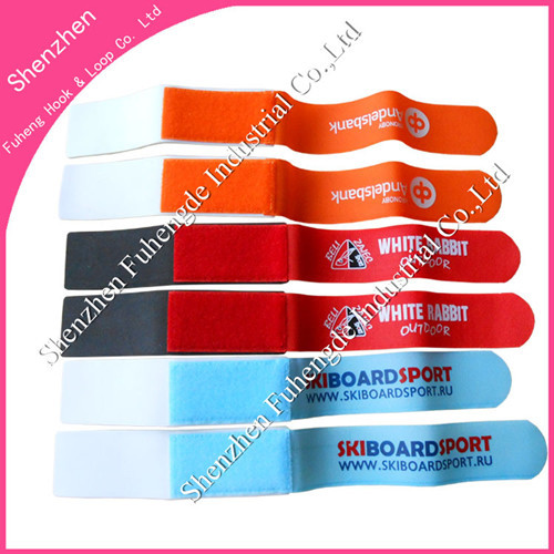 Shenzhen Factory Supply Quality Velcro Ski Strap