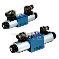 Solenoid Directional Control Valve Excellent Wet Pin Solenoids