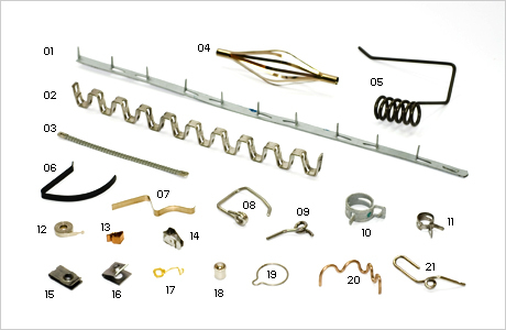 Special Shaped Springs And Clip