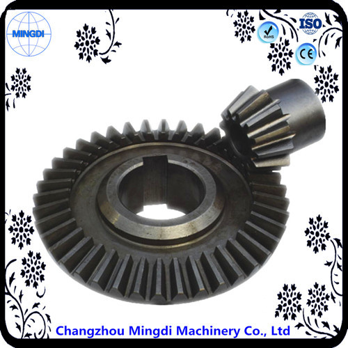 Spiral Bevel Gear Wheel Transmission Parts For Slush Machine