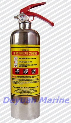 Stainless Steel Dry Powder Fire Extinguisher