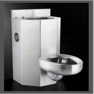 Stainless Steel Toilet Jail Combination