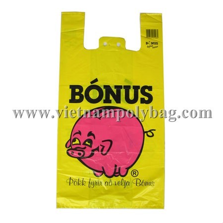 T Shirt Plastic Shopping Bag Made In Vietnam