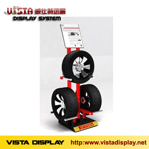 Tire Display Rack Stand