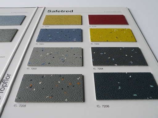 Topflor Safetred Heterogeneous Vinyl