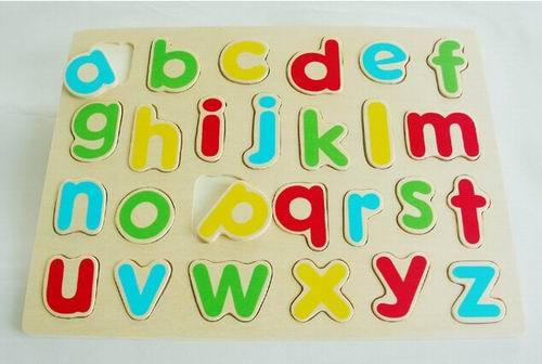 Tp110172 Wooden Alphabet Puzzle