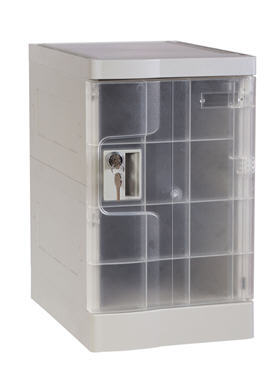 Transparent Mini Plastic Lockers