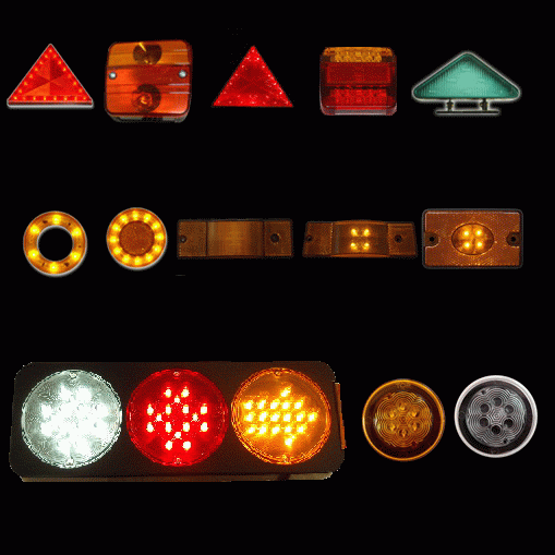 Truck Bus Lamp Led Lighting Stop Light