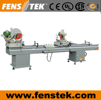 Upvc Window Machinery Two Head Cutting Saw