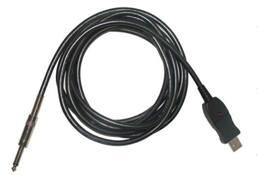 Usb Guitar Link Cable 6 3mm Mono Jack To