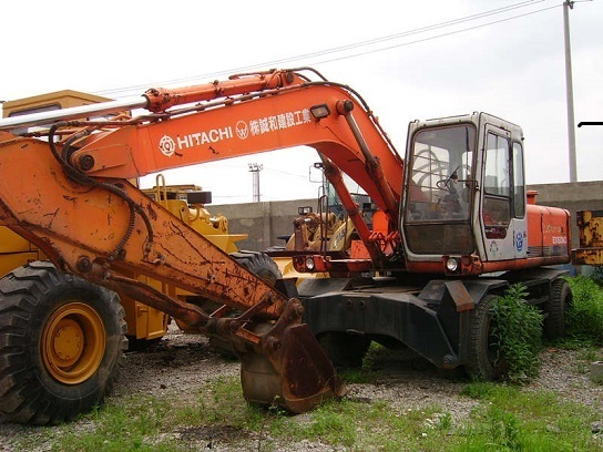 Used Hitachi Ex160wd Excavator