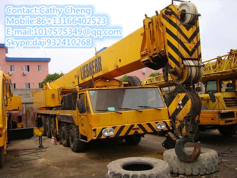 Used Liebhher Ltm1100 5 Crane