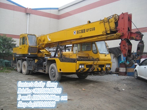 Used Xgmg Qy25b Crane