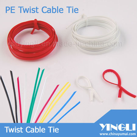 Variety Color Pe Twist Cable Tie