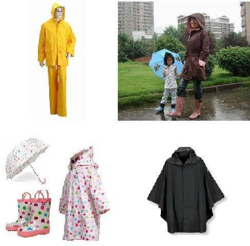 Various New Fashion Raincoat