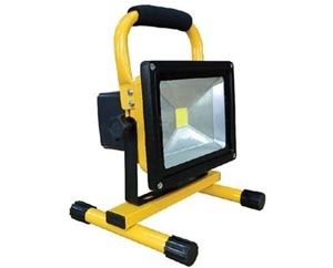 Vde Saa Dimmable Pir Rgb 10w Battery Led Floodlight