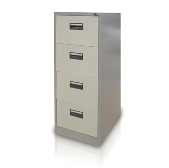 Vertical 4 Drawer Metal Document Organizer Standing Steel File Cabinet