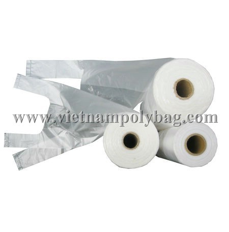 Vest Carrier Plastic Poly Bag On Roll