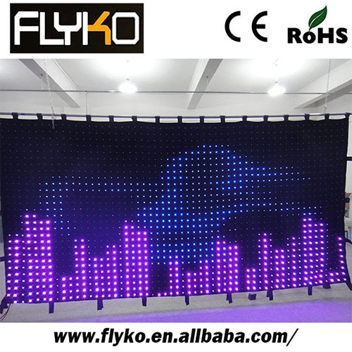 Video Led Curtain Screens