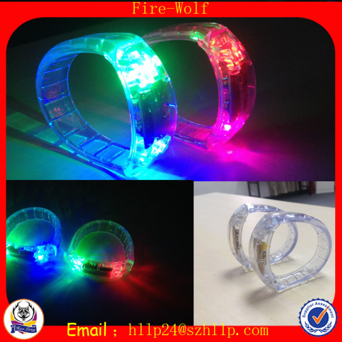 Voice Activated Led Bracelet Glow Wristbands