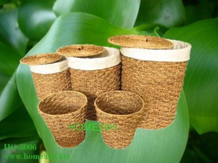 Water Hyacinth Storage Hamper Liner Insdie