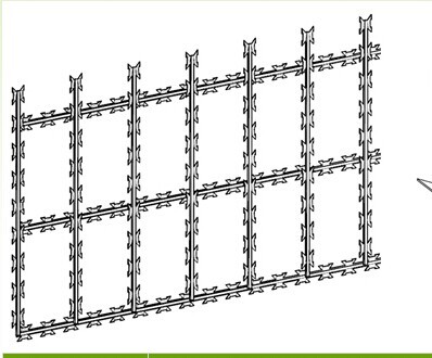 Welded Razor Mesh Square Wire Or Diamond