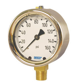 Wika Bourdon Tube Pressure Gauges