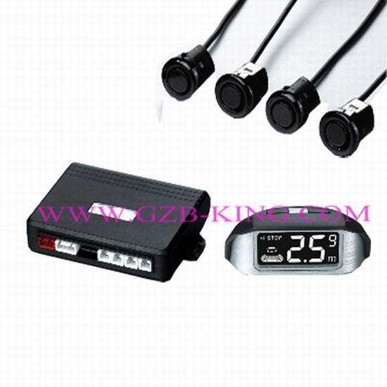 Wireless Lcd Parking Sensor With 4 Sensors