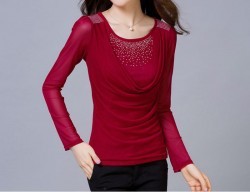 Womens Fashion Casual O Neck Tshirts