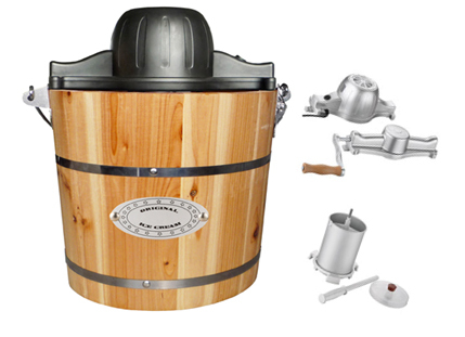 Wooden Ice Cream Maker