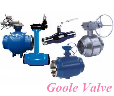 Worm Gear Full Welded Ball Valve