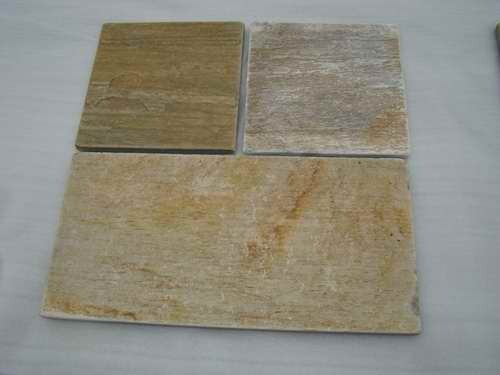 Yellow Quartzite Stone Tile Zf014t