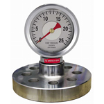 Yk 150f Flange Mud Pressure Gauge