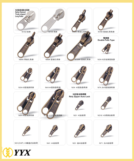 Zipper Puller Slider Metal